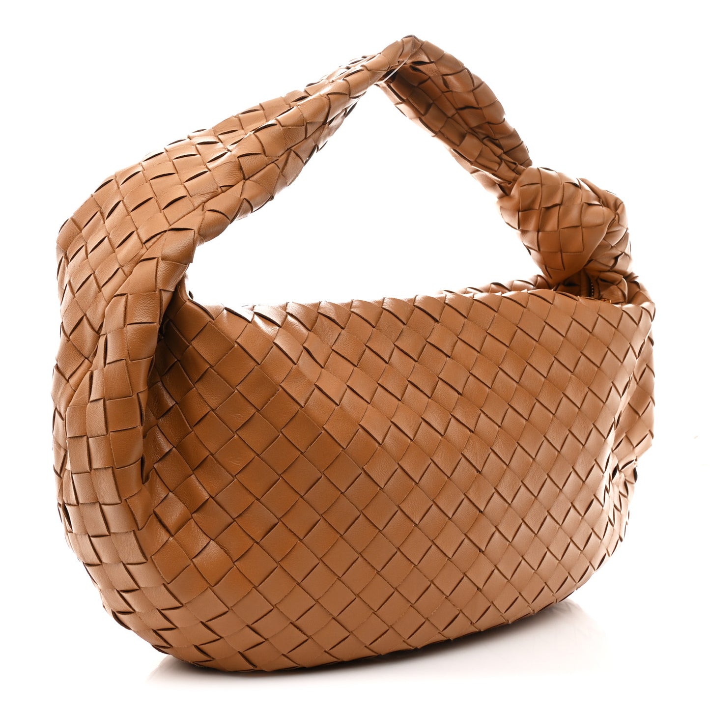 Nappa Intrecciato Small Jodie Caramel