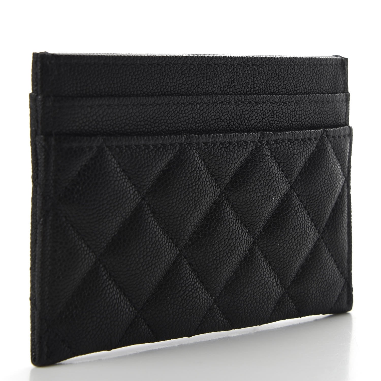 Chanel Caviar Quilted Boy Card Holder Black 3 of 8
