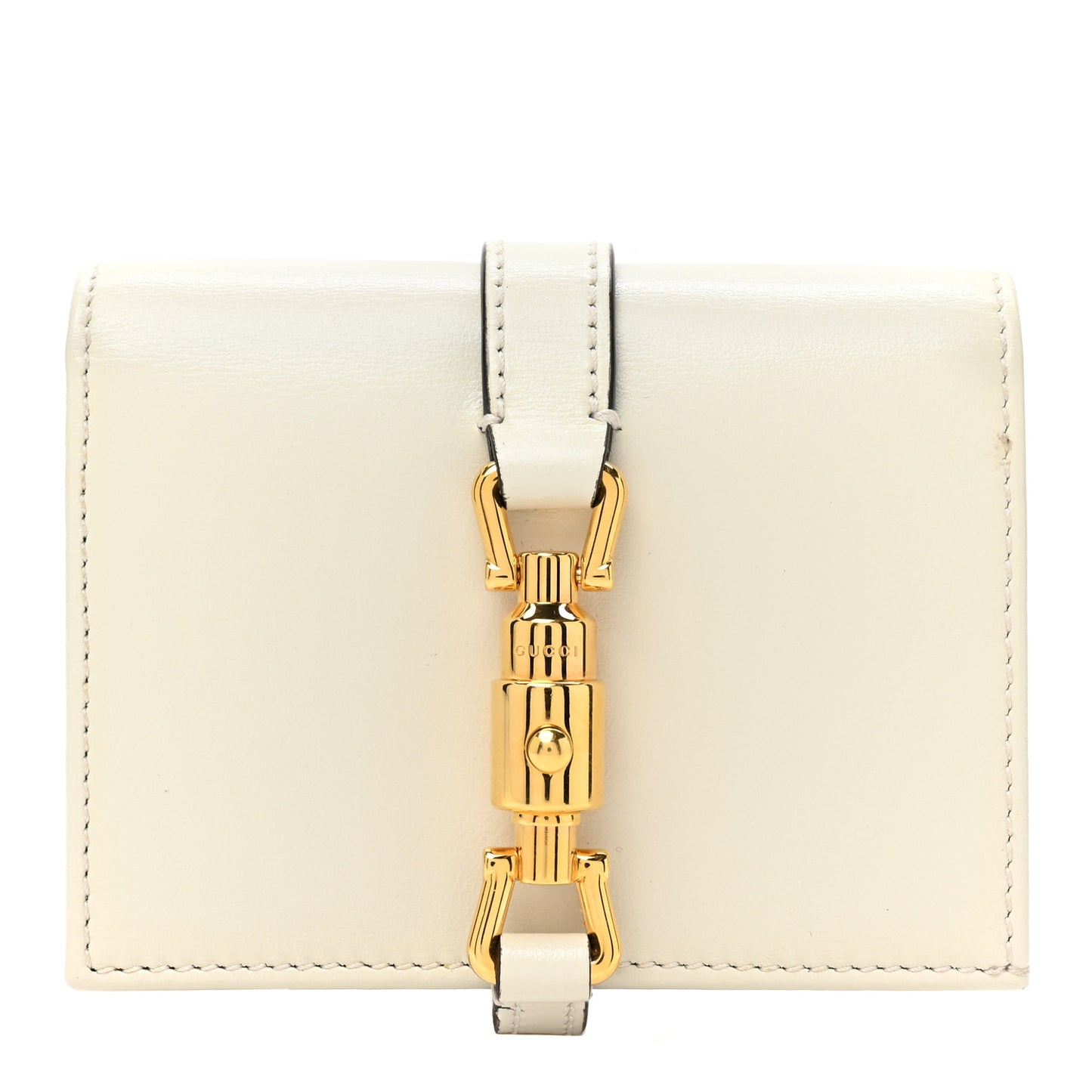 Calfskin Jackie 1961 Card Case Mystic White