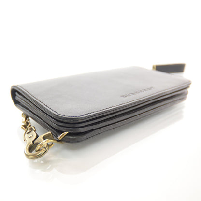 Burberry Leather Mens Chain Wallet 3 of 7