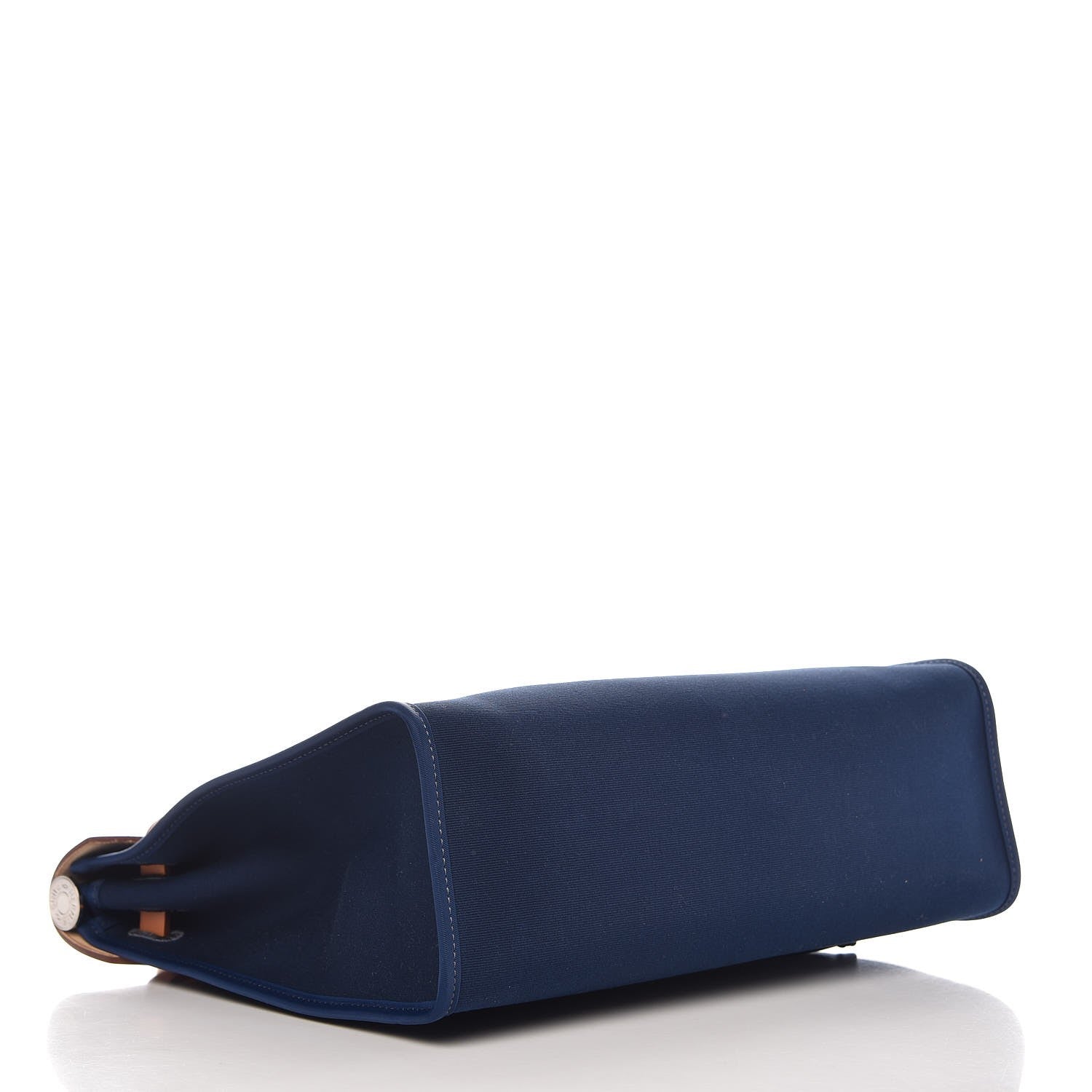 Hermes Vache Hunter Toile Herbag Zip 31 PM Bleu De Malte 5 of 9