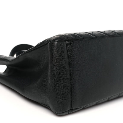 Chanel Caviar Quilted Grand Shopping Tote GST Black 10 of 11