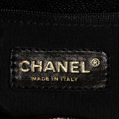 Chanel Caviar Quilted Petit Shopping Tote PST Black 6 of 7