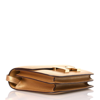 Hermes Metallic Chevre Chamkilight Constance 18 Doré 4 of 13