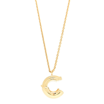 Louis Vuitton LV And Me Letter C Necklace Gold 4 of 8