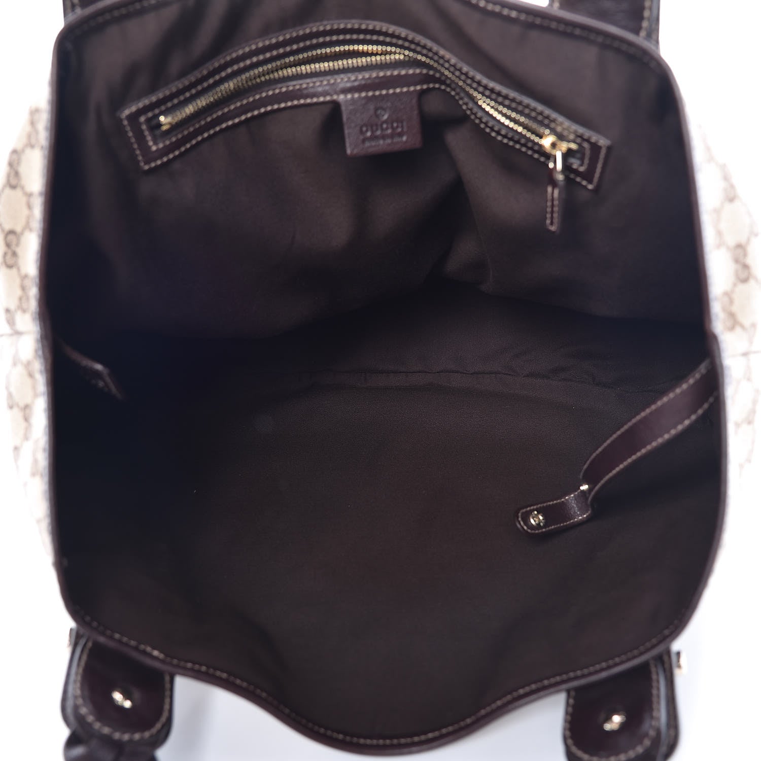 Gucci Monogram Medium Pelham Shoulder Bag Dark Brown 5 of 10