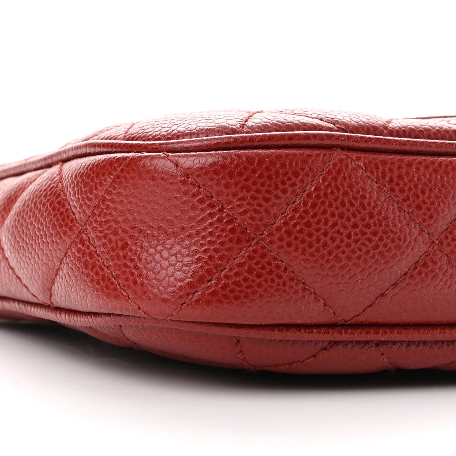 Chanel Caviar Quilted Timeless CC Shoulder Bag Red 9 of 16
