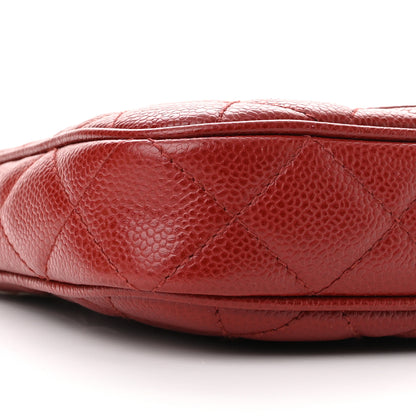 Chanel Caviar Quilted Timeless CC Shoulder Bag Red 9 of 16