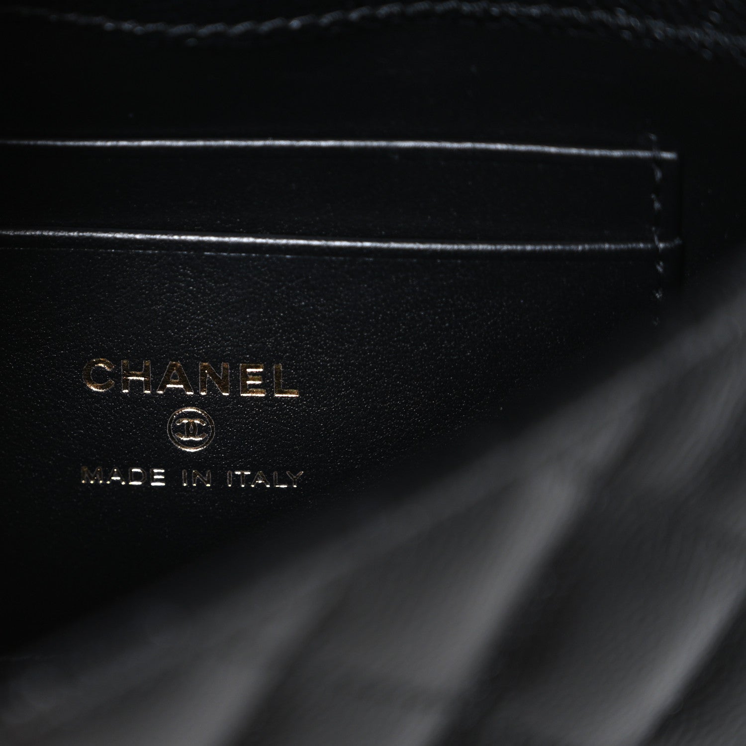 Chanel Caviar Quilted Coco Handle Clutch With Chain Black 6 of 10