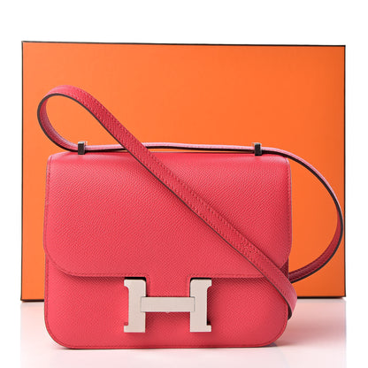 Hermes Epsom Constance 18 Rose Extreme 20 of 20