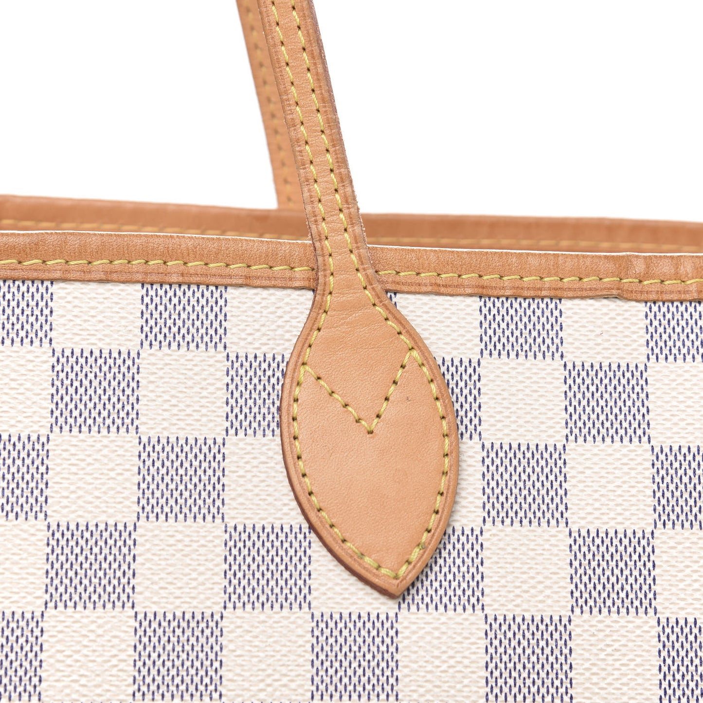 Damier Azur Neo Neverfull MM Rose Ballerine