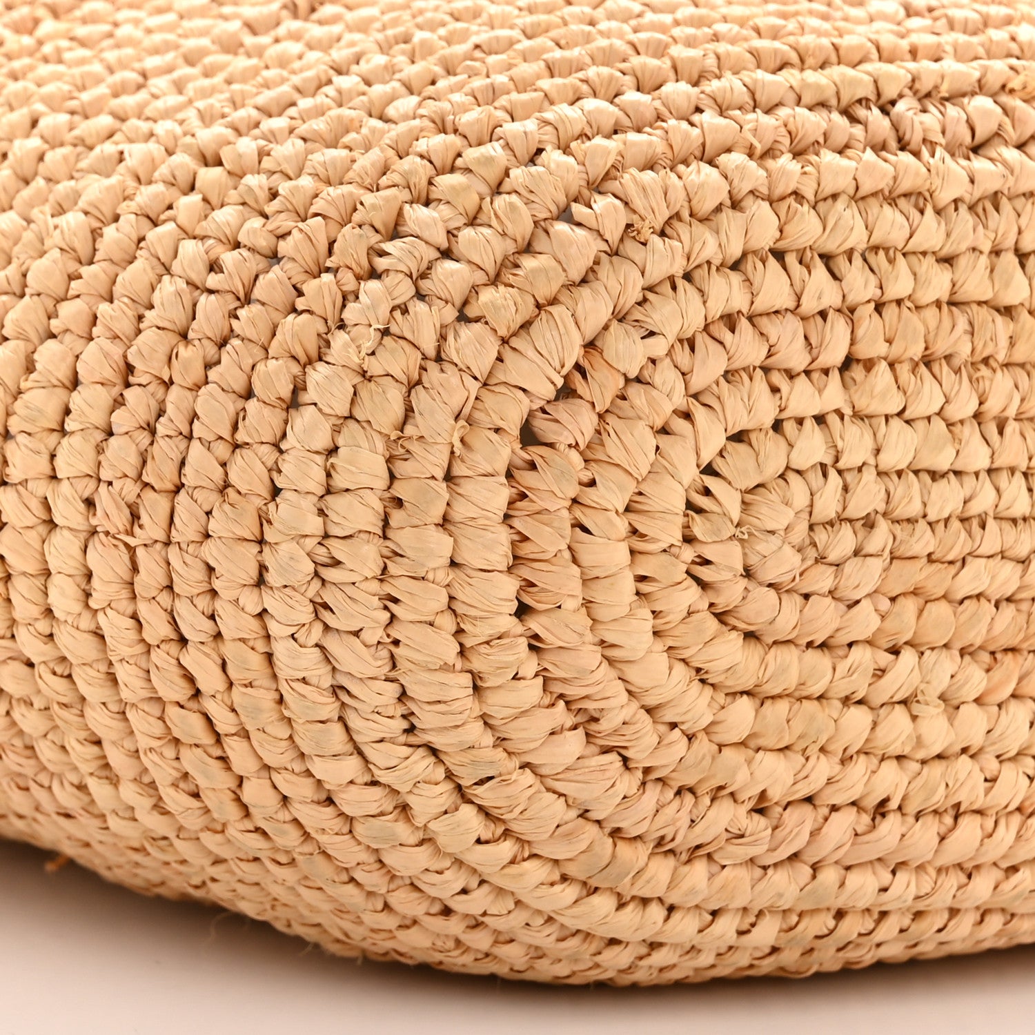 Loewe Raffia Mini Slit Tote Bag Natural Tan 10 of 11