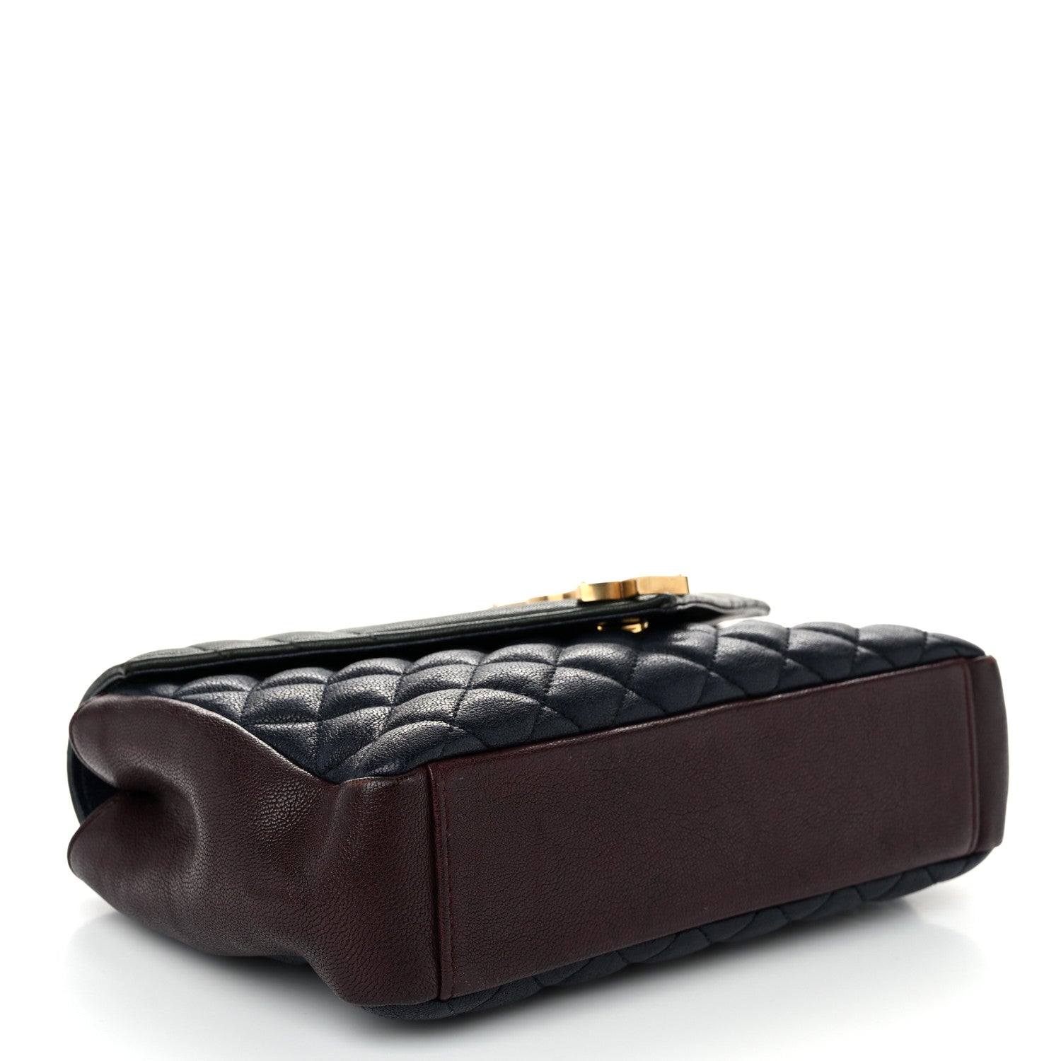 Saint Laurent Sheepskin Tri-Color Tri-Quilt Monogram Medium College Bag 4 of 14