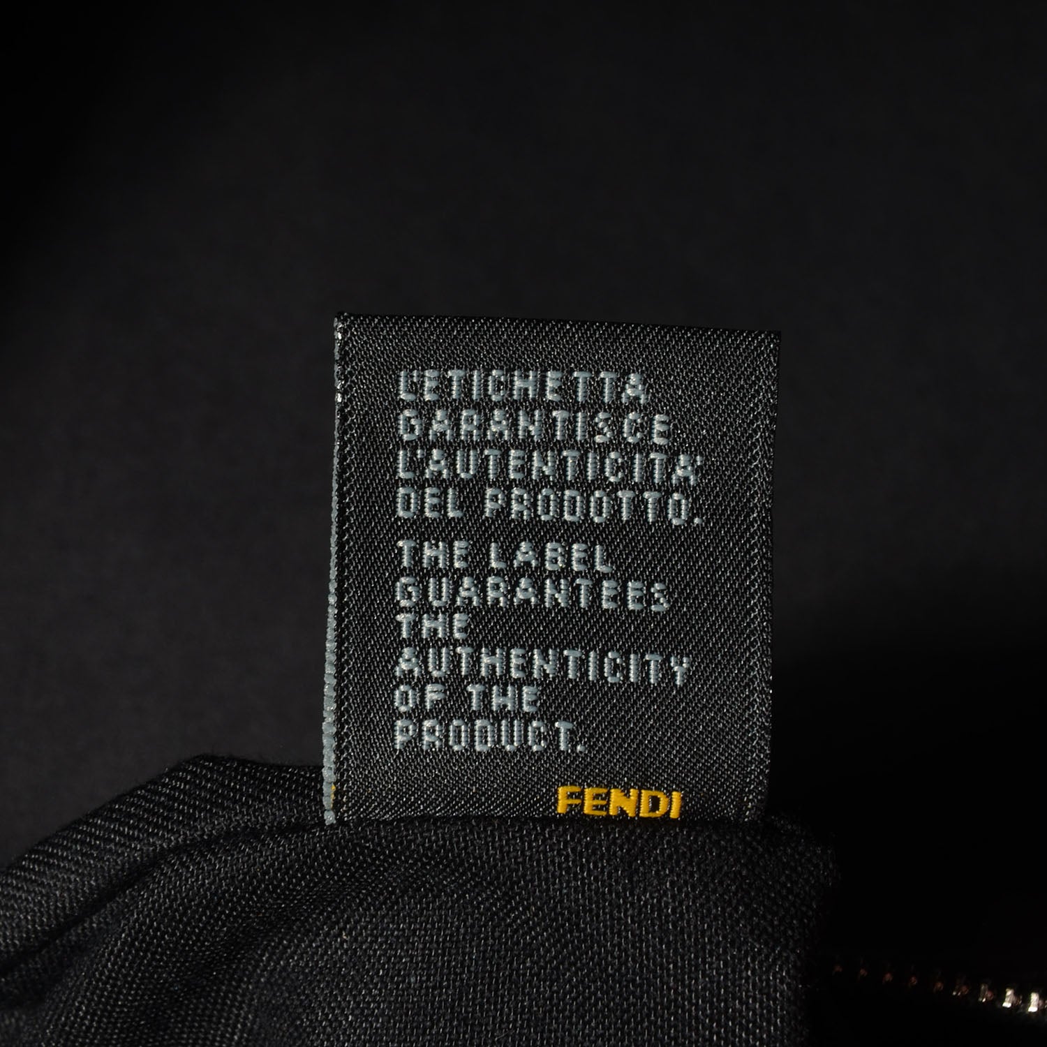 Fendi Vitello Bi-Color Large 3Jours Tote Lavagna Cobalto 12 of 12