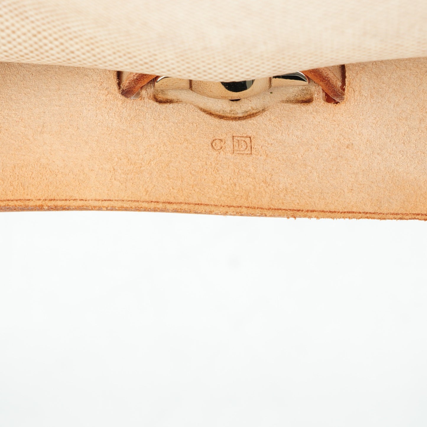 Toile Vache Calfskin Herbag 30 PM Backpack Natural