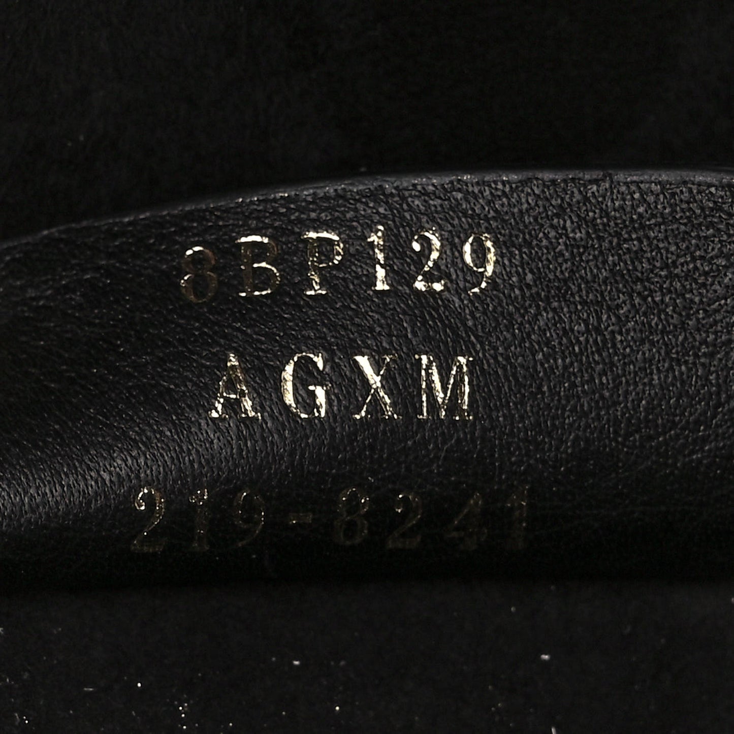Velvet Karung Small Fendi First Black