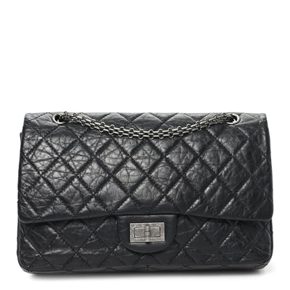Chanel Aged Calfskin Quilted 2.55 Reissue 227 Flap Black 1 of 11