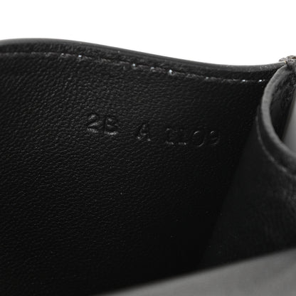 Givenchy Calfskin Crocodile Embossed Mini Phone Crossbody Bag Black 7 of 11