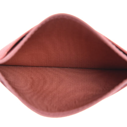 Prada Saffiano Metal Card Case Peonia 5 of 8