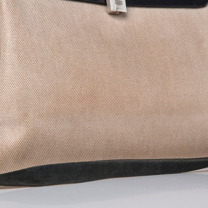 Hermes Toile Vache Calfskin Herbag 30 PM Natural Black 48 of 54