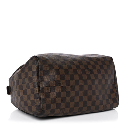 Louis Vuitton Damier Ebene Speedy 30 3 of 9