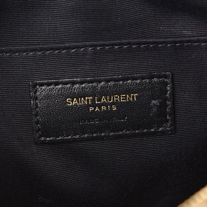 Saint Laurent Calfskin Matelasse Monogram Lou Camera Bag Nude Powder 6 of 10