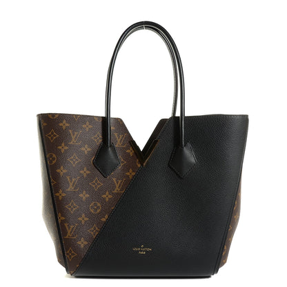 Louis Vuitton Calfskin Monogram Kimono Tote Black 1 of 7