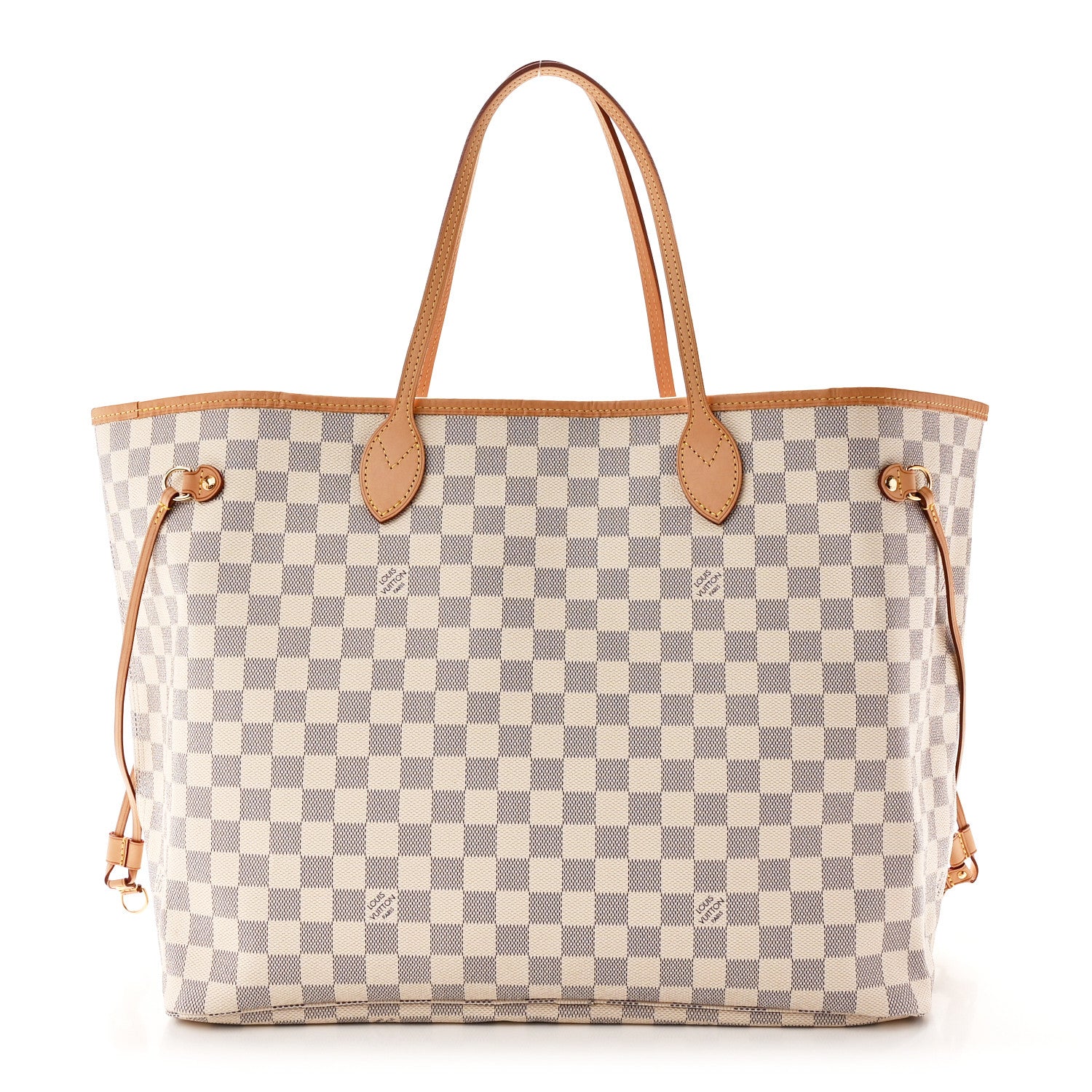 Louis Vuitton Damier Azur Neo Neverfull GM Rose Ballerine 1 of 11