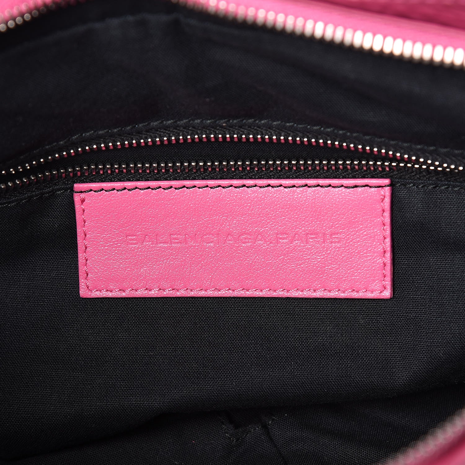 Balenciaga Agneau Classic Silver Hardware First Cyclamen Fucsia 6 of 9