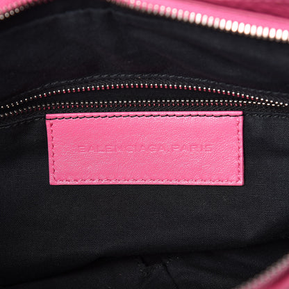 Balenciaga Agneau Classic Silver Hardware First Cyclamen Fucsia 6 of 9