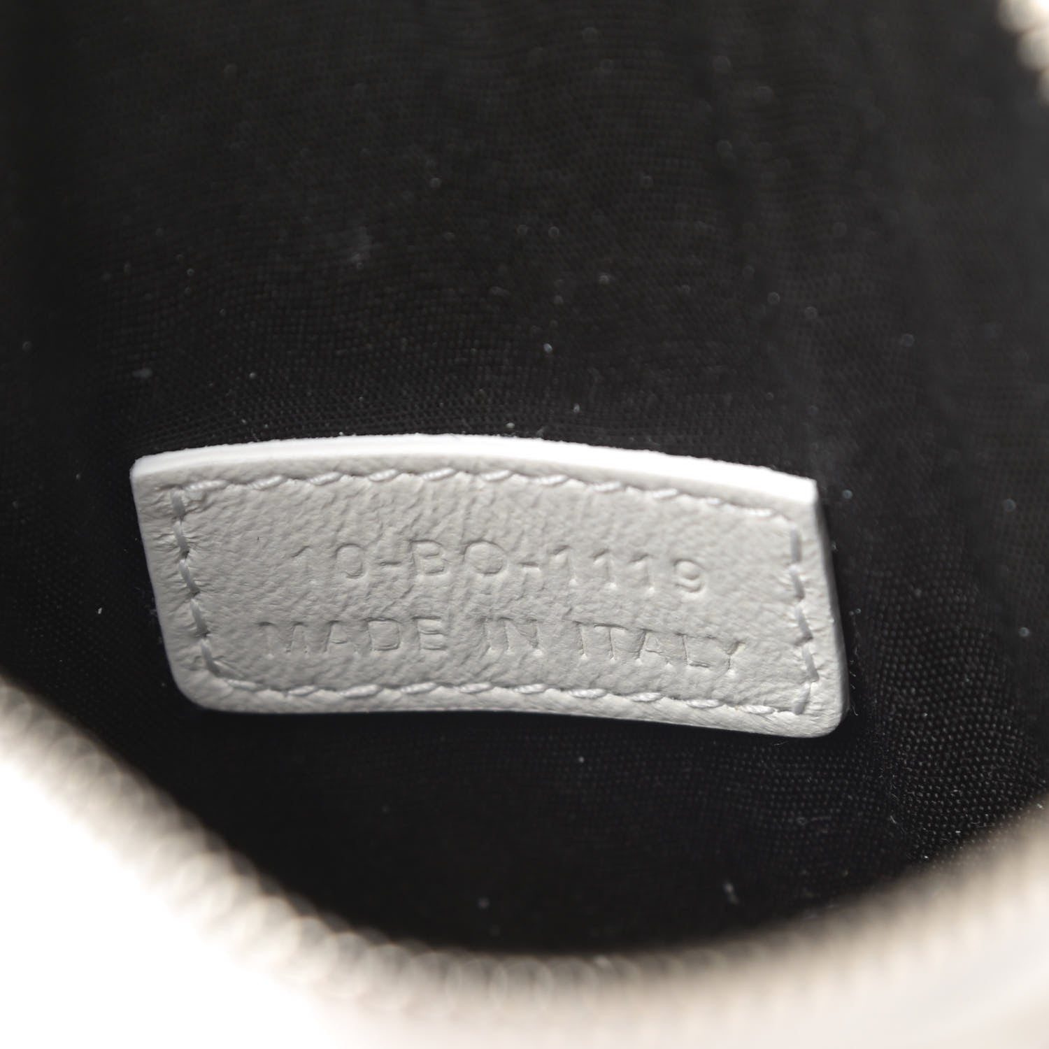 Christian Dior X DANIEL ARSHAM Calfskin Coin Purse White 7 of 7