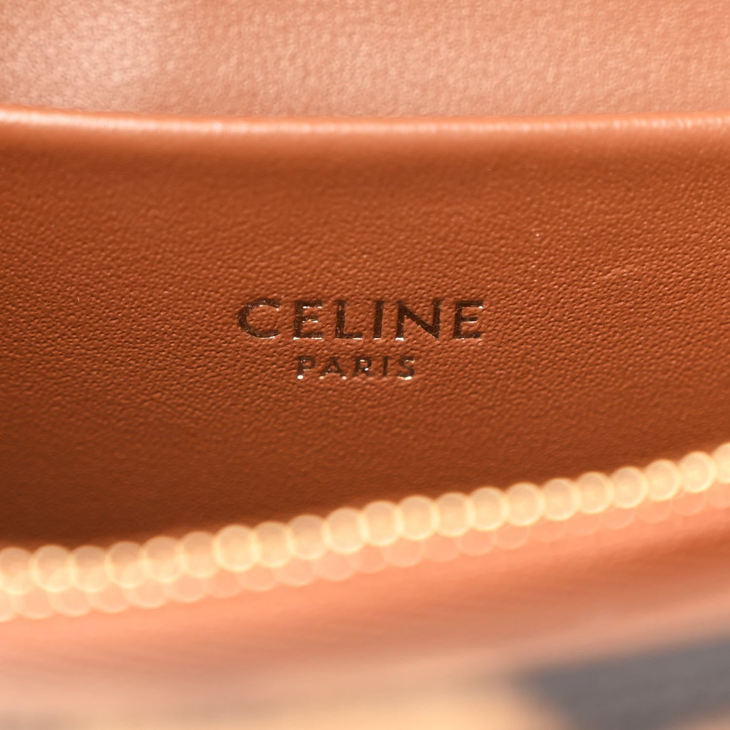Celine Canvas Leopard Teen Victoire Tan 7 of 11