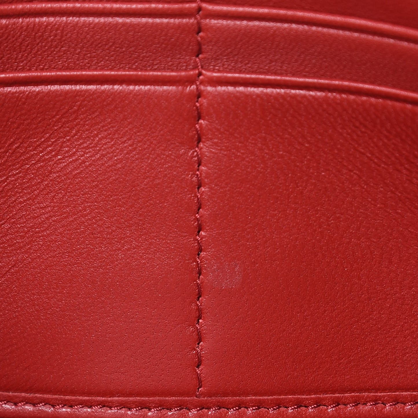 Nappa Gaufre Zip Around Wallet Fuoco