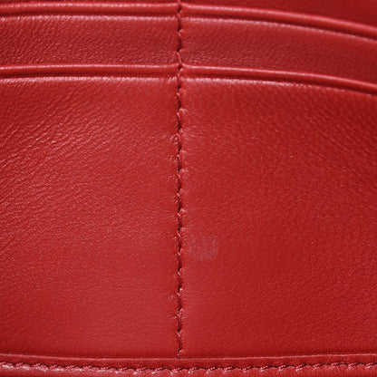 Prada Nappa Gaufre Zip Around Wallet Fuoco 6 of 11