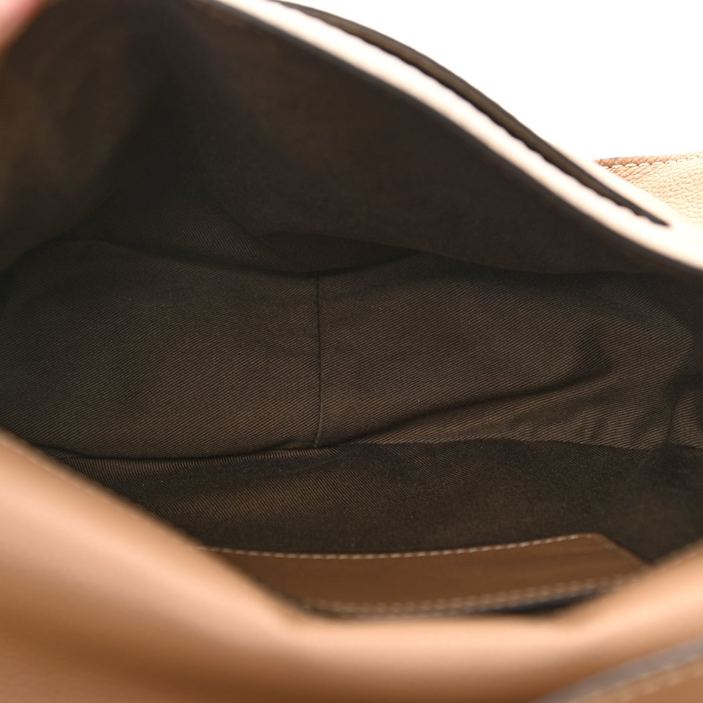 Calfskin Medium Marcie Round Crossbody Bag Nut