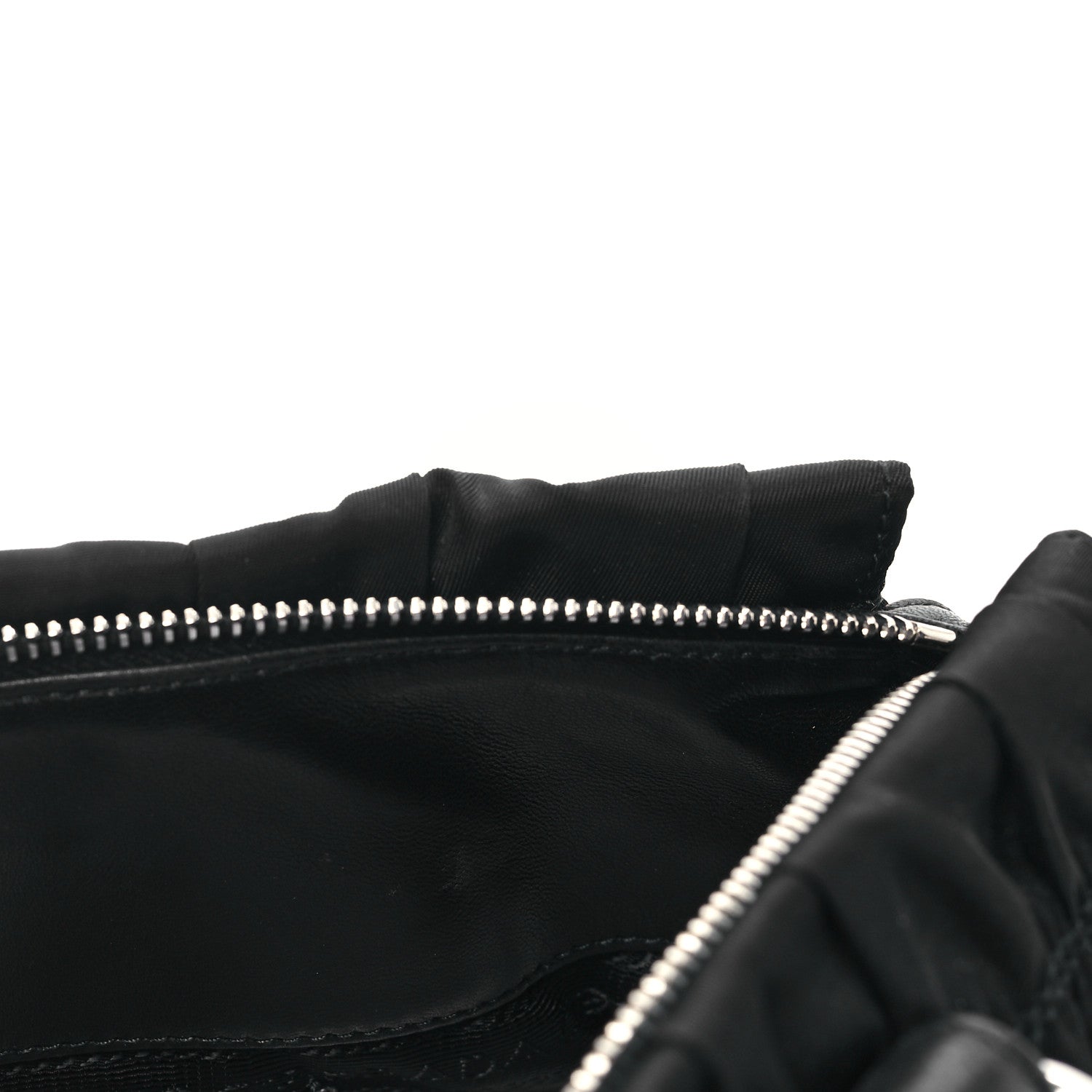 Prada Tessuto Nylon Gaufre Shopping Satchel Black 11 of 11