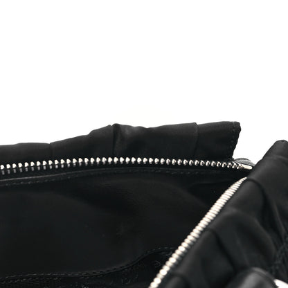 Prada Tessuto Nylon Gaufre Shopping Satchel Black 11 of 11