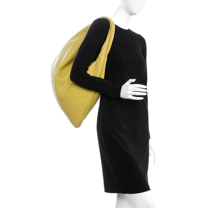 Bottega Veneta Nappa Intrecciato Maxi Veneta Hobo Yellow 2 of 18