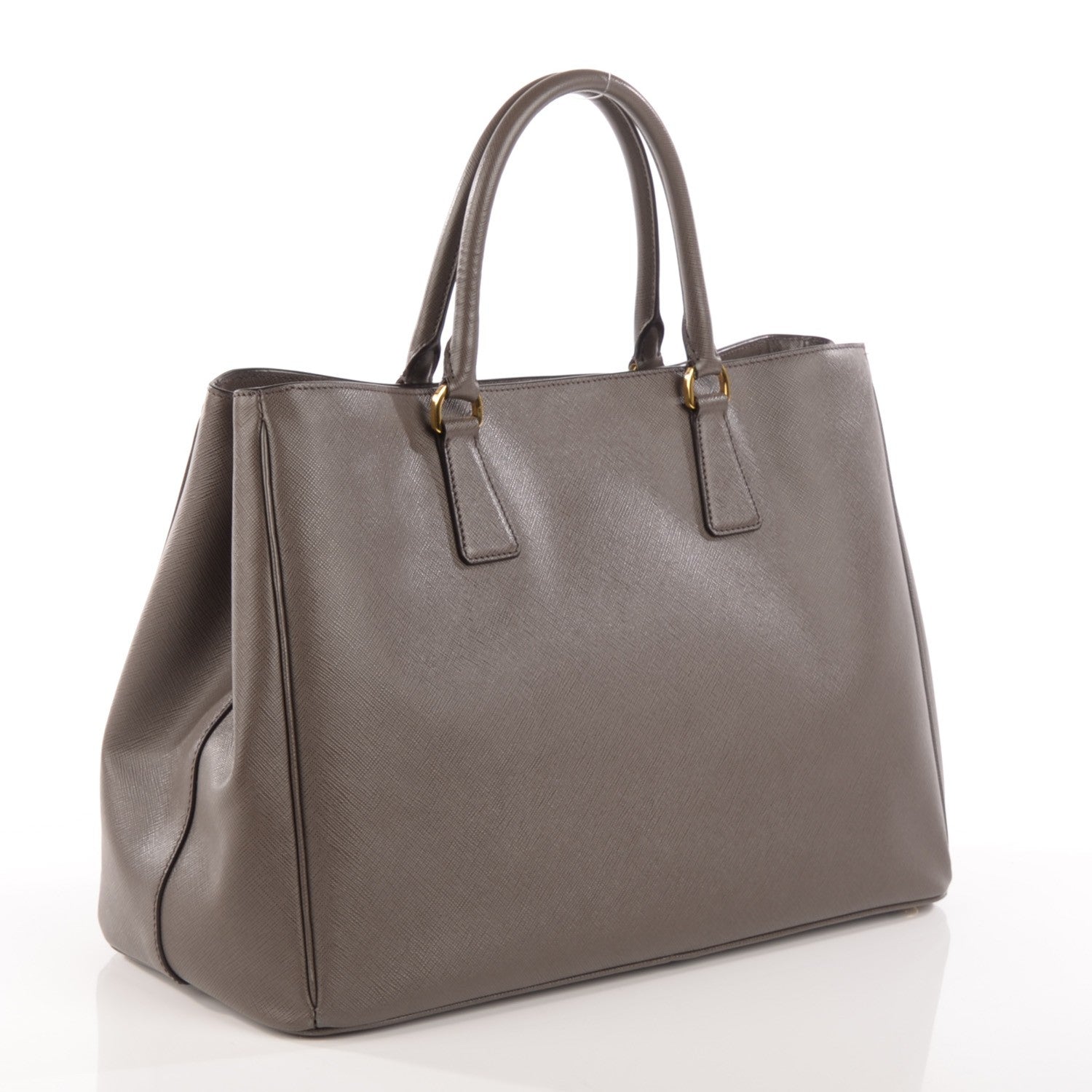 Prada Saffiano Lux Large Tote Grafite 3 of 10