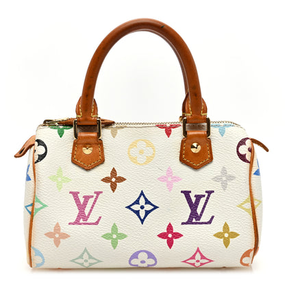 Louis Vuitton Monogram Multicolor Mini Sac HL Speedy White 1 of 14
