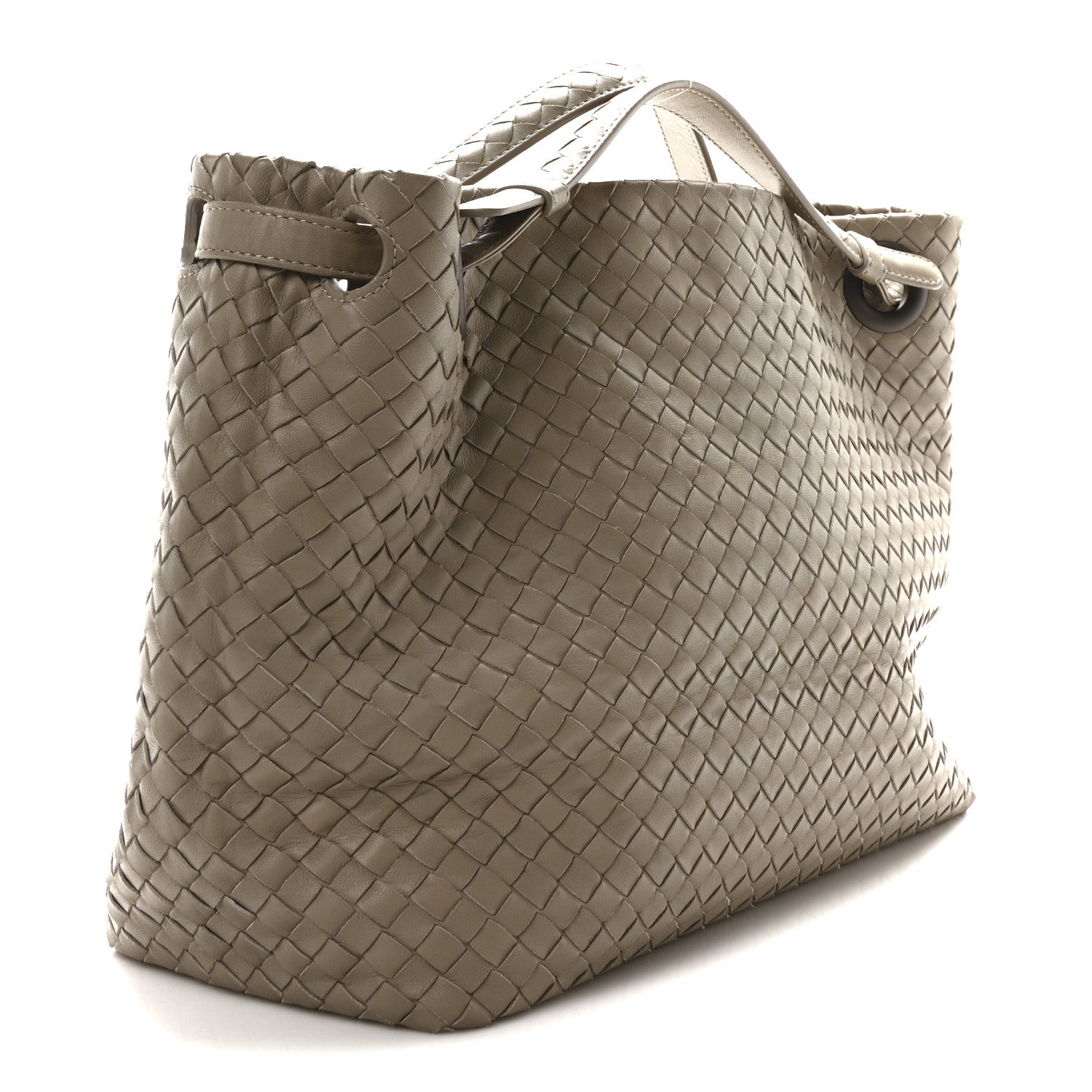Bottega Veneta Nappa Intrecciato Medium Garda Bag Fume 3 of 10