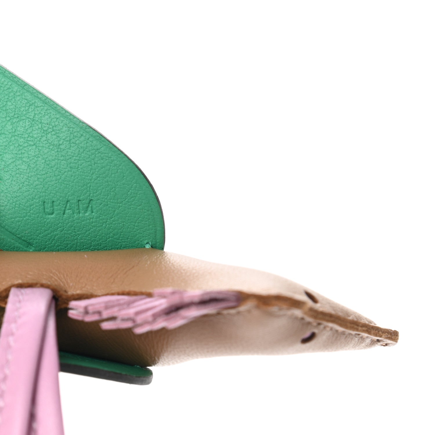 Hermes Milo Lambskin Grigri Rodeo Pegase Horse Bag Charm PM Chai Mauve Sylvestre Menthe 4 of 4