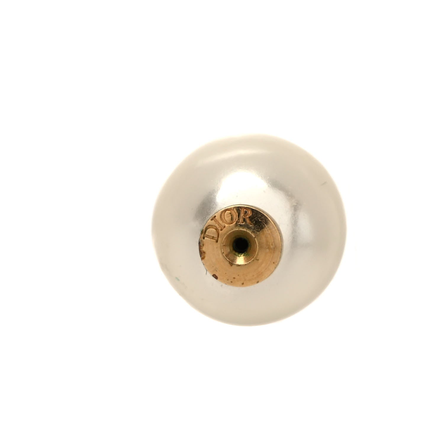 Christian Dior Pearl Crystal Tribales Etoile Earring Gold 4 of 5