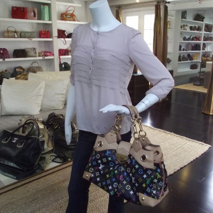 Louis Vuitton Monogram Multicolor Ursula Black 2 of 10