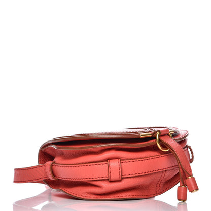 Chloe Calfskin Mini Marcie Round Crossbody Bag Paradise Pink 4 of 9