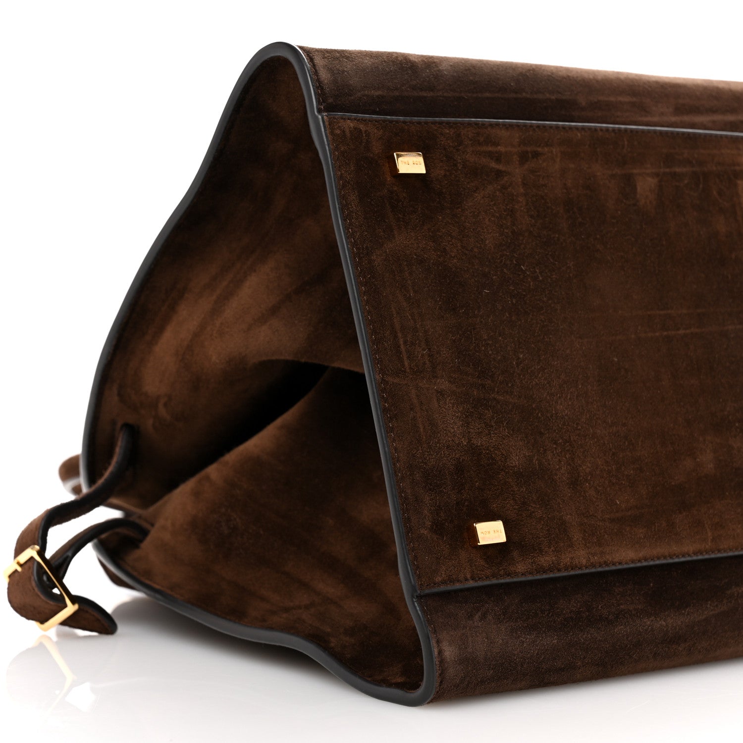 The Row Suede Soft Margaux 15 Mocha 8 of 9