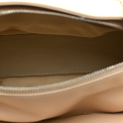 Chanel Lambskin Quilted CC Chocolate Bar Barrel Bag Beige 5 of 10