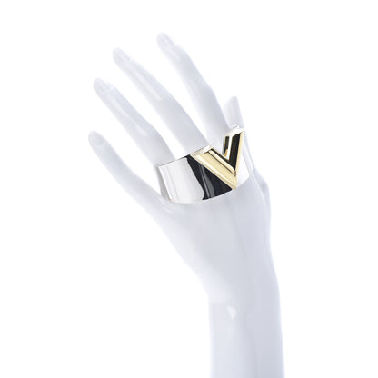 Louis Vuitton Metal Essential V Cuff Silver 2 of 6