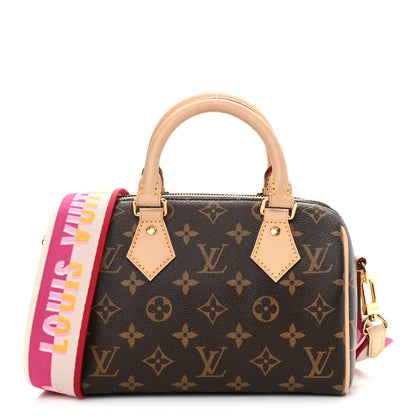 Louis Vuitton Monogram Speedy Bandouliere 20 Fuchsia 1 of 10
