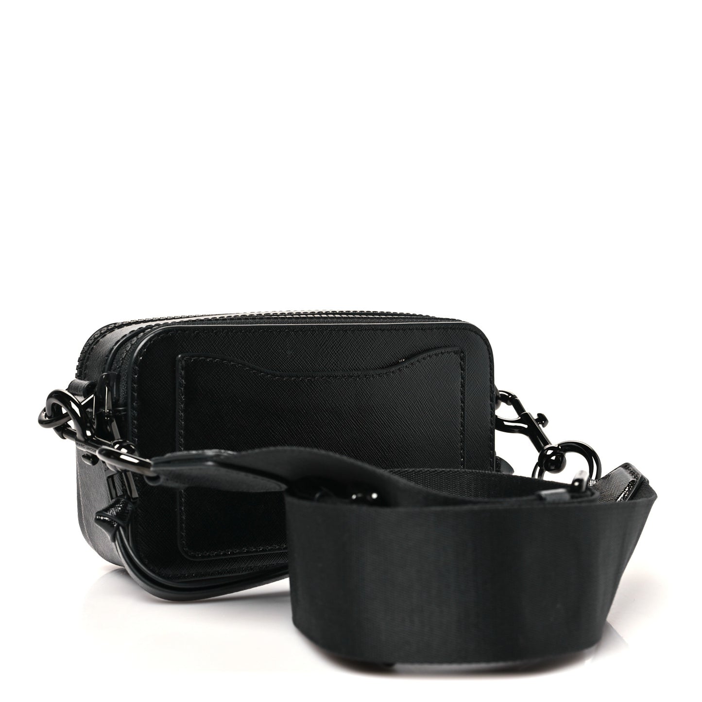 Saffiano Snapshot Camera Bag Black
